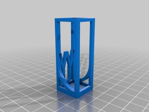 Pinsel-Topf Kunst tools 3d print model - Mito3D