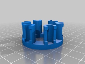 hexafish pesado pulseiras personalizado 3d print model - Mito3D