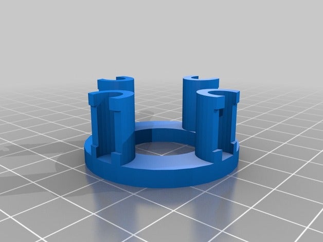 quadra de peixes pesados pulseiras personalizado 3D print model - Mito3D