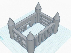 castle shapes other building buildings house houses structure structures architecture castles toy 3d print model - Mito3D