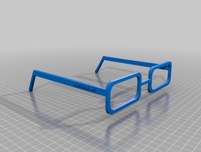 s óculos personalizado 3d print model - Mito3D