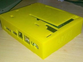 personalizável udoo caso hobby personalizador 3d print model - Mito3D