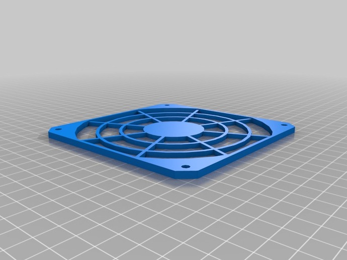 Ventilador de 120 mm rejilla otros 3D print model - Mito3D