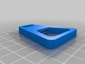 thing-a-day 4 simplified bottle opener other openscad 3d print model - Mito3D