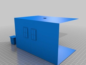 habitación interior 3d impresión 3d print model - Mito3D