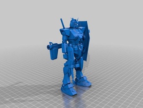 gundam modello i robot mecha 3d print model - Mito3D