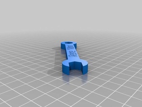 10ner ringschl&uumlssel as ferramentas personalizado 3d print model - Mito3D