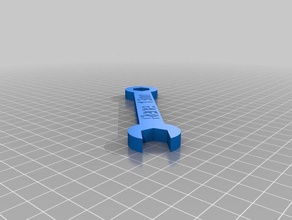 13ner ringschl&uumlssel as ferramentas personalizado 3d print model - Mito3D