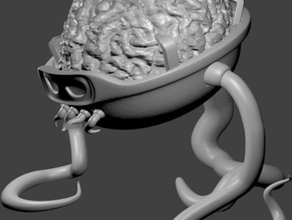 brainy monster other 3d artist mag 3d print model - Mito3D