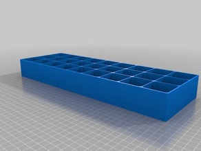 scrub holder containers customized 3d print model - Mito3D