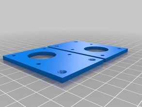 thing-a-day 5 stepper motor mount again robotics openscad drawbot 3d print model - Mito3D