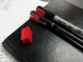 copertina del libro di penna titolare organizzazione art fare makerspace veloce la scrittura 3d print model - Mito3D