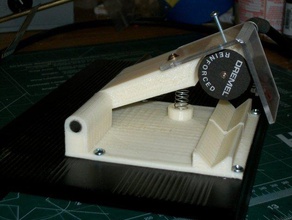 herramienta rotativa de corte la sierra máquina herramientas picar dremel solidworks 3d print model - Mito3D