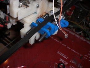 40mm fan support mendel it2 axis tensioner 3d printer parts 3d print model - Mito3D