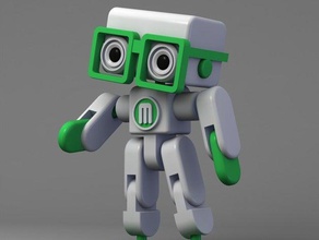 mikey grabcad sfida finalista premio altri robot 3d print model - Mito3D