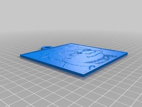 hermes spass beim suchen seines manwich 2d Kunst angepasst 3d print model - Mito3D