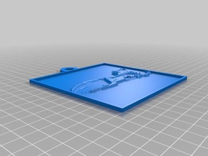 portal lith 2d sanat özelleştirilmiş 3d print model - Mito3D