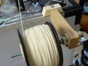 filamento de titular 3d a impressora os acessórios reprap spool 3d print model - Mito3D