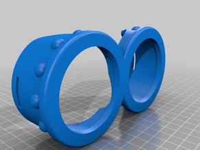 aşağılık bana minion gözlük oyuncak oyun aksesuarlar 3d print model - Mito3D