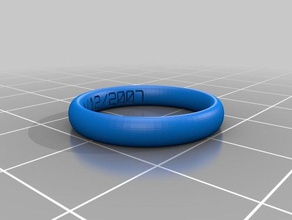 tjj814ring script de creación los anillos personalizado 3d print model - Mito3D