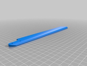 blade cp helikopter bıçak rc araç olun makerspace kanat 3d print model - Mito3D