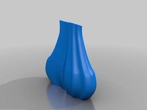 vaso n&deg3 Dekor design aus Italien vase vasi 3d print model - Mito3D