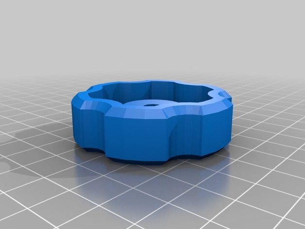 mon neuve sur mesure de la taille du pouce bouton métrique main outils 3D print model - Mito3D