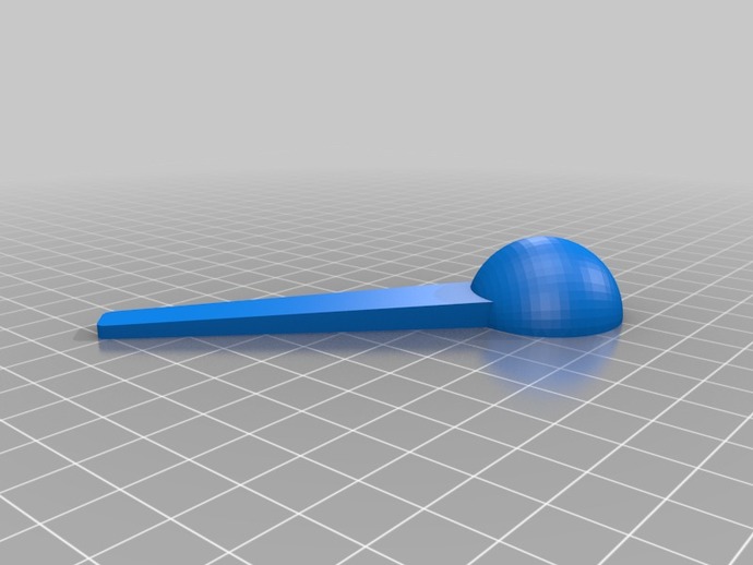 spoon sugar bowl 5ml other household kitchen measuring thing-a-day utensil 3D print model - Mito3D