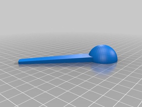 spoon sugar bowl 5ml other household kitchen measuring thing-a-day utensil 3d print model - Mito3D