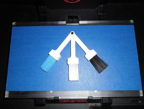 poloh cepillo de 100 impresos pincel herramientas 3d print model - Mito3D