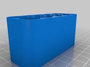 aa fondo de la caja 352 mm los contenedores personalizado 3d print model - Mito3D