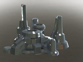 starcraft 2 terran armory diğer Minyatürler oyuncak 3d print model - Mito3D