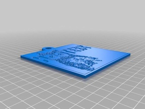 hooters lithopane 2d art personalizzato 3d print model - Mito3D