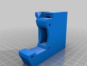 end motor- soporte stop x-regulable 3d printer parts 3d print model - Mito3D