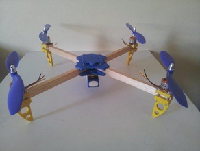 quadcopter outros 3d print model - Mito3D