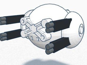 oblivion drone Modell Roboter 3d print model - Mito3D