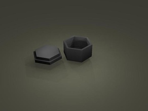 hexagonal box andere Labor rtpcr Wissenschaft 3d print model - Mito3D