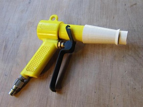 Polystyrol-Gebläse Pistole Düse Druckminderer 25mm v3 Teile 3d print model - Mito3D