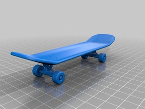 skateboard mechanical toys roll wheel 3d print model - Mito3D