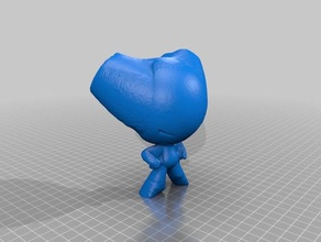 robot boy art makerbotdigitizer scan 3d print model - Mito3D