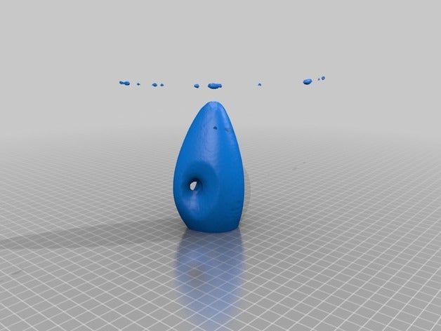 salt shaker Kunst makerbotdigitizer scan 3D print model - Mito3D