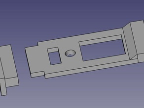 Festplatte bracketfree stand externen Betrieb - Elektronik festplatten Halfter hdd Halter stapelbar stand-alone 3d print model - Mito3D