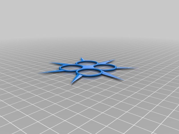estrela ninja jóias personalizado 3D print model - Mito3D
