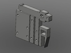 printable simple belt tensioner 3d printer accessories printrbot 3d print model - Mito3D