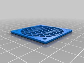 40mm générique de protection du ventilateur filtre maille nid d'abeilles pièces personnalisé 3d print model - Mito3D