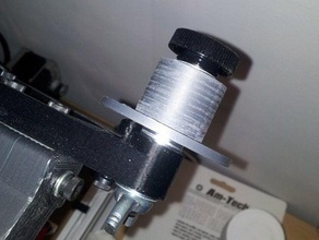 filament Halter Riemenscheibe end-Teil 1 3 d Drucker Teile ao-101 lulzbot 3d print model - Mito3D