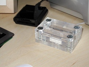 laser-cut iphone 3g dock other acrylic apple electronics everyday household lasercut laser cutter lazzzor stand useful 3d print model - Mito3D