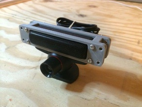 playstation eye mounting bracket robotics camera mount 3d print model - Mito3D