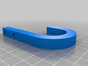 my customized simple hook organization 3d print model - Mito3D