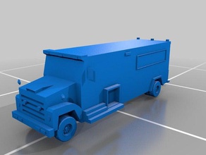 fbi truck altri 3d print model - Mito3D